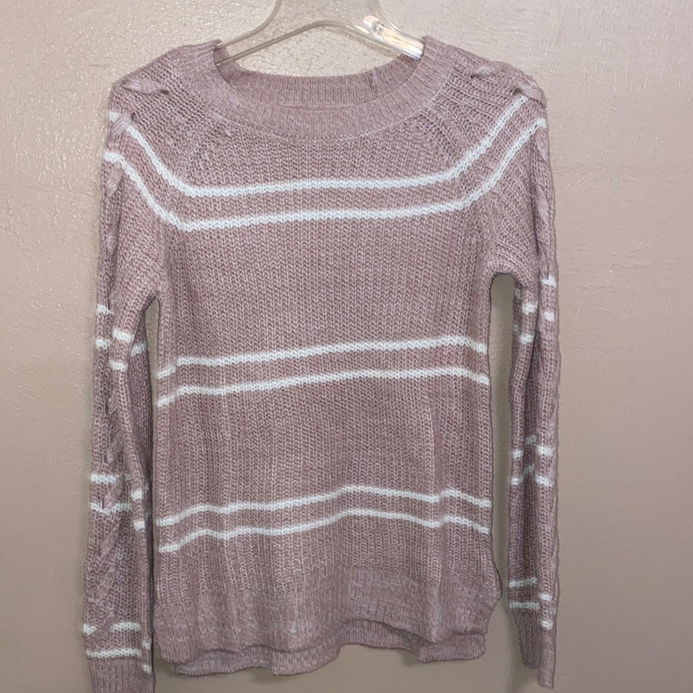 Adorable pink sweater